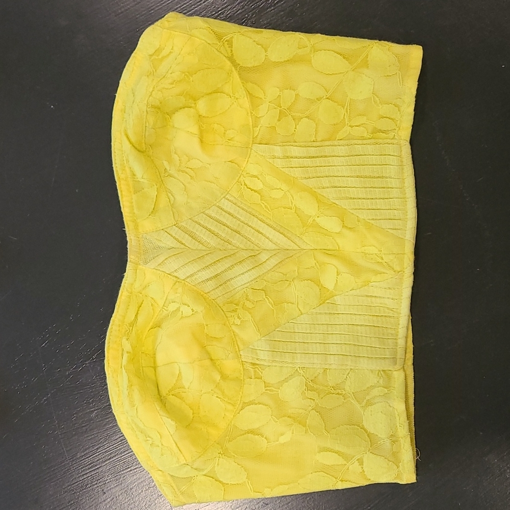 Silence +Noise crop tube top size 2